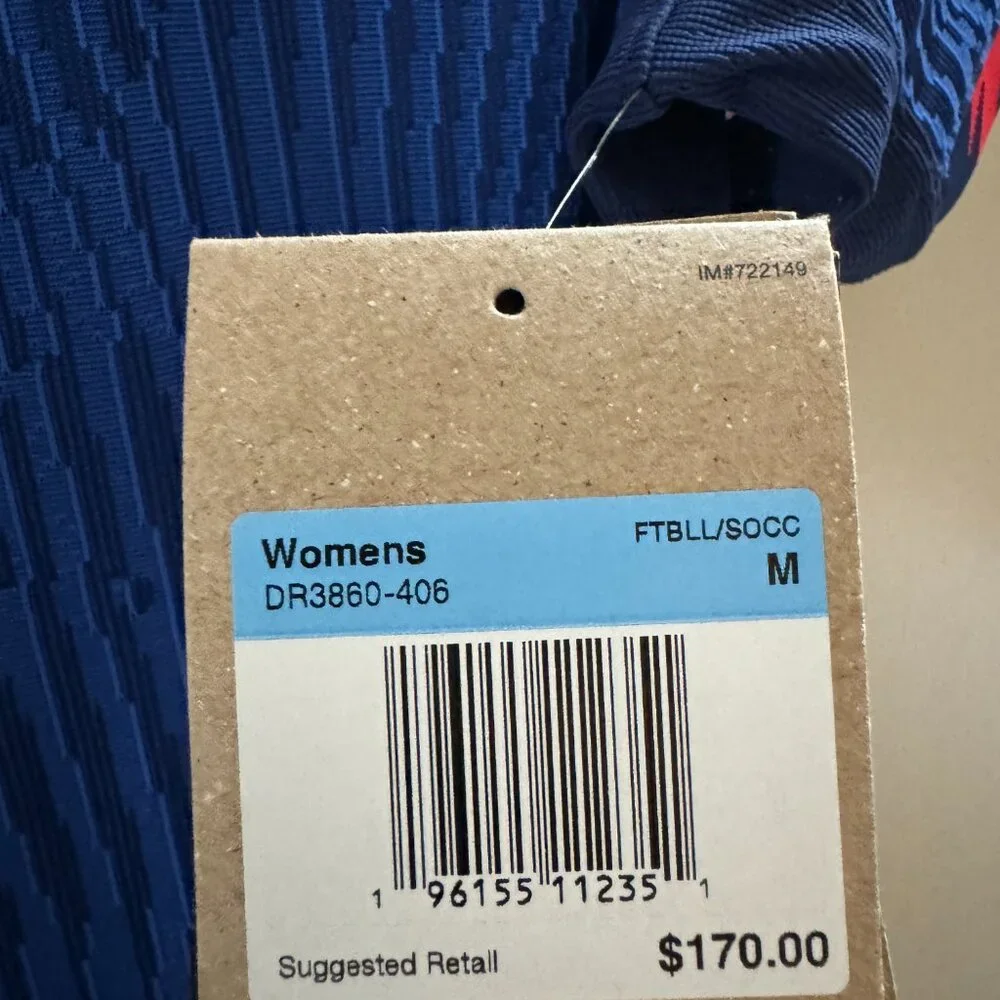 Nike USWNT United States Dri-FIT Soccer Match Jersey Women M DR3860-406 $170 NEW - Picture 12 of 13